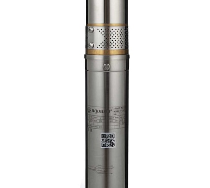 Скважинный насос AQUARIO с плавным пуском ASP1.5С-60-75(P) кабель 45 м 3165