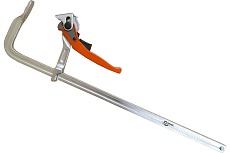 Столярная F-образная струбцина c быстрым зажимом DUEL 400 мм 38004012