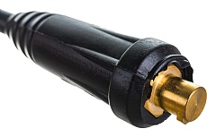 Кабель сварочный (3 м; DX50; 25 кв мм; зажим на массу) Elitech 0606.000400