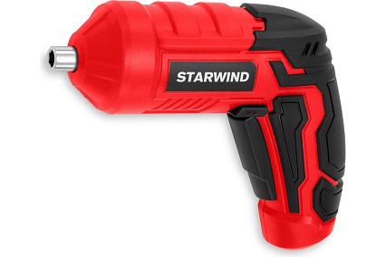 Аккумуляторная отвертка Starwind SCS-6-4-1 аккум. патрон: держатель бит 1/4" (KWSD08) 1535002