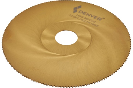 Диск HSS 125x1x22 мм, Z=160, DMOo5 material M2CO2 TIN Галифакс 2125001