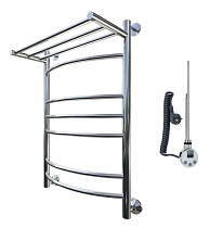 Полотенцесушитель электрический Aquanet Romeo(г2) 40x80 см, с верхней полкой