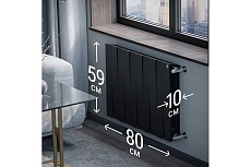 Радиатор Royal Thermo PianoForte 500/Noir Sable - 10 секц. НС-1176328