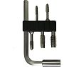 Набор метчиков-бит Bucovice Tools BIT2 M4-M10 HSS с Г-образной ручкой 948210
