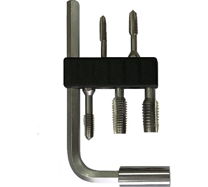 Набор метчиков-бит Bucovice Tools BIT2 M4-M10 HSS с Г-образной ручкой 948210