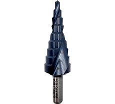 Сверло ступенчатое Профоснастка 3413 M35 TiALN, 4-20 мм, 9 ст, хв.8 мм 30106113