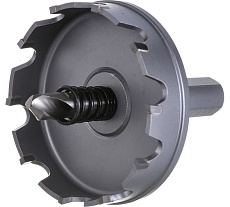 Коронка по металлу HM (60х12 мм; хвостовик 10 мм; комплект) D.BOR HS-HM-12-060-T