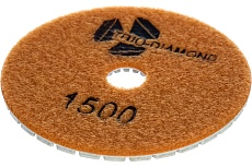 Круг алмазный гибкий шлифовальный Черепашка 100 № 1500 TRIO-DIAMOND 341500