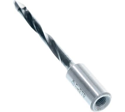 Сверло присадочное усиленное сквозное (5x77 мм; S=10x20 мм; RH) ROTIS 422.0577R