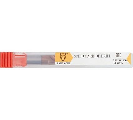 Сверло цельное (4.2x25x50 мм; ц/х; К44; ALSiTiN) PANDA CNC df20042