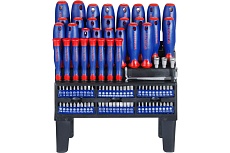 Набор отверток и бит WORKPRO 100 шт. с подставкой PRO WP200507