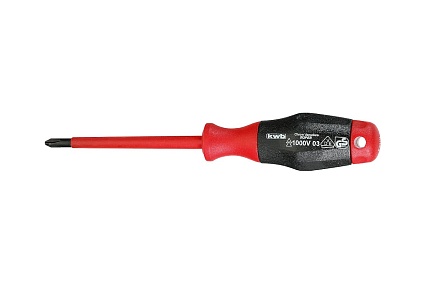 Крестовидная отвертка с изоляцией PH1X80 KWB 652-012