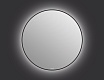 Зеркало Cersanit Eclipse Smart 90x90 см с подсветкой, черный A64148