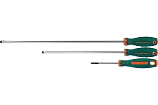 Стержневая шлицевая отвертка Jonnesway Anti-slip grip D71S6250 SL6.5х250 мм 46130