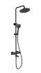 Душевая стойка Wonzon&Woghand Neo WW-B3035-A3-MB термостат, черный матовый