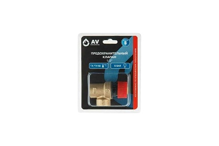 Предохранительный клапан AV Engineering 1/2 5 бар AVE3690150