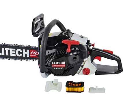 Пила цепная бензиновая Elitech CS 5535F (E1611.006.00) HD 204814