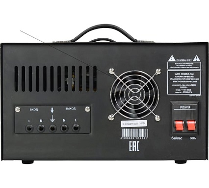 Стабилизатор напряжения однофазный Ресанта АСН 5000/1-ЭМ 63/1/6