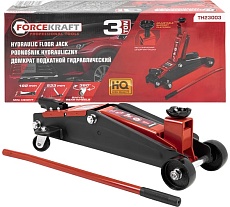 Домкрат подкатной гидравлический Forcekraft 3 т, с фиксацией, h min 192 мм, h max 533 мм FK-TH23003(65259)