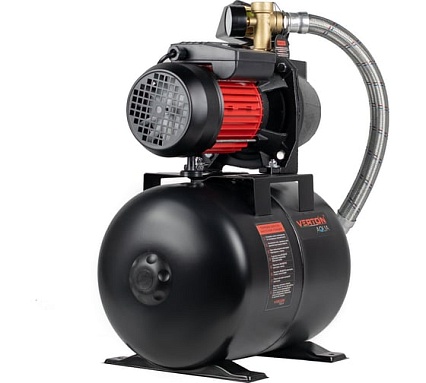 Насосная станция Verton AQUA PS600C/24 600 Вт, 45 л/мин, 24 л, гл. 8 м, высота 40 м, 1", 3 бар 01.13297.13546