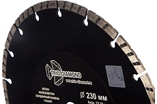 Диск алмазный отрезной Сегмент PRO (230х22.2 мм) TRIO-DIAMOND SP156