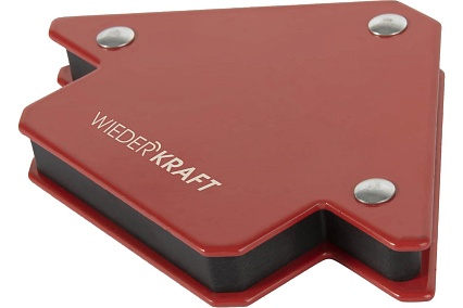 Магнит сварочный 45, 90, 135 градусов, усилие 25Lbs Wiederkraft WDK-65925