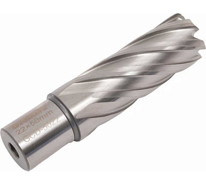 Сверло корончатое HSS, L=50 мм, d=22 мм Gigant GCD-5022