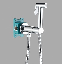 Гигиенический душ со смесителем ALMAes Agata AL-877-01 хром