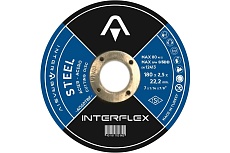 Круг отрезной по металлу 180х2.5х22.23 мм Interflex 4687202817887