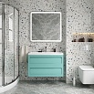 Мебель для ванной Art&Max Platino 100 см светло-зеленый матовый