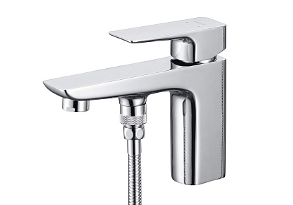 Смеситель на борт ванны Aquatek Вега AQ1044CR хром