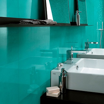 Мозаика Atlas Concorde Dwell Turquoise Mosaico Q 30,5x30,5 см, 9DQT