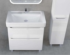 Мебель для ванной Jorno Briz 80 см белый