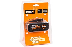 Аккумулятор (20 В; 8 Ач) Worx WA3648