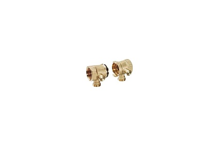 Конечные элементы модульного коллектора Giacomini 1x3/4ExDN32 2 шт. R53STY106