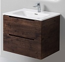 Тумба с раковиной BelBagno Etna 60x46x53 см Rovere Moro