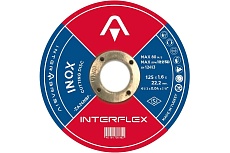Круг отрезной по нержавеющей стали Inox 125х1.6х22.23 мм Interflex 4687202817955