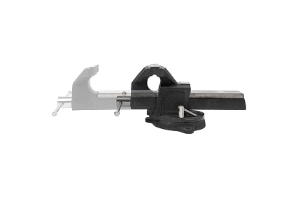 Тиски стальные усиленные поворотные с наковальней Rockforce 10"-250 мм RF-6540910(59934)