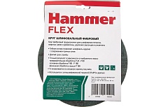 Круг шлифовальный фибровый Flex 243-020 (5 шт; 180 мм; P60; 8400 об/мин; 80 м/с) Hammer 526851