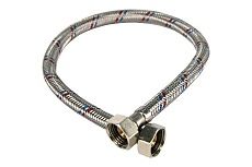 Подводка гибкая для воды ELKA с оплеткой из нержавеющей стали 1/2&quot; х 120 см в/в ИС.100915