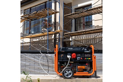 Бензиновый генератор с функцией Dual Power Daewoo GDA 9500DPE-3
