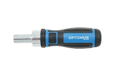 Отвертка реверсивная Optimus с набором бит и торцевых головок 36 предметом OPT-BS2036