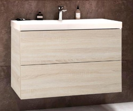 Тумба с раковиной Art&Max Verona Push 90 см