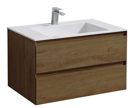 Мебель для ванной Vincea Luka new 80 см T.Oak