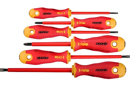 Набор диэлектрических отверток 6 шт. Felo Ergonic 41396198