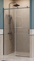 Душевая дверь BelBagno SOFT_CLOSE-2-BF-1-130-C-GM 130x200 прозрачная, оружейная сталь