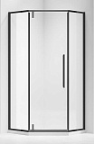 Душевой уголок Vincea Slim-N VSP-4SN100CLB 100x100 черный, прозрачное