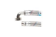 Гибкая подводка для станций водоснабжения AV Engineering гайка 1" - штуцер 1", 60 см AVE21660