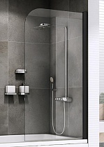 Шторка для ванны Abber Ewiges Wasser AG52080B 80x140 черный