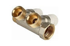 Регулирующий коллектор STOUT 1, 2 отвода 1/2 RG008UJDJ7H5B5